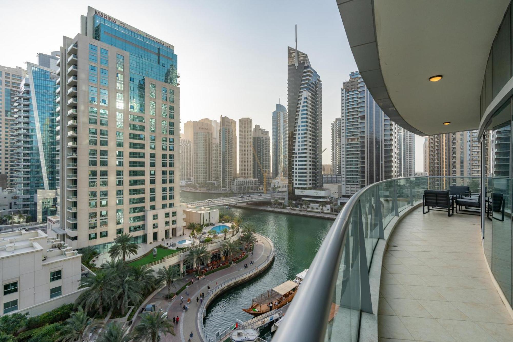 Vacay Lettings - Full Marina View 3 Bedroom Plus Maid Room Dubai Eksteriør billede
