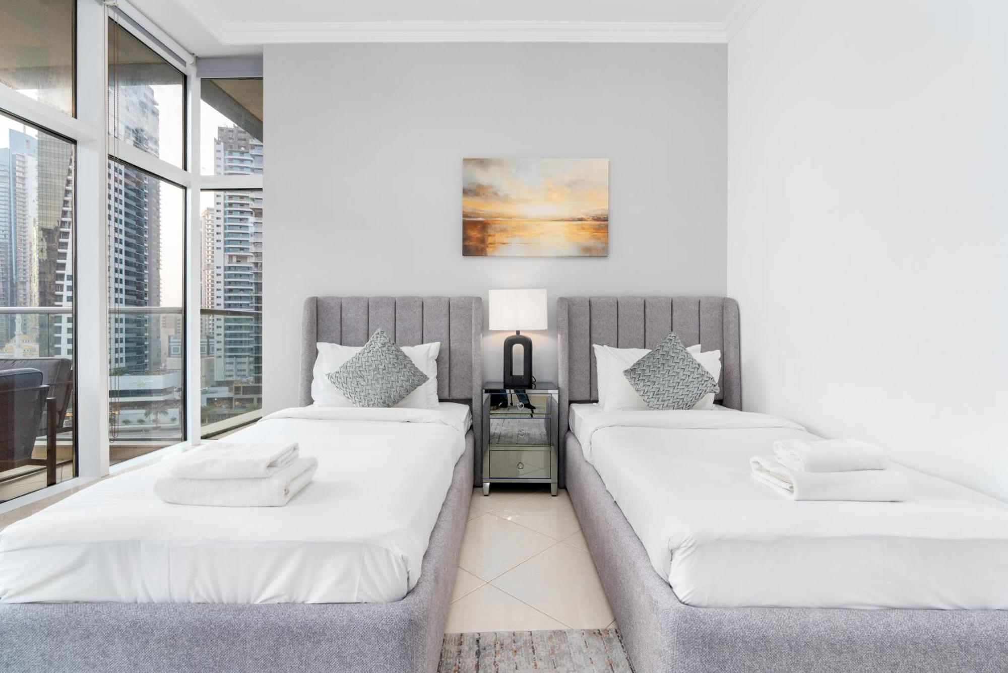 Vacay Lettings - Full Marina View 3 Bedroom Plus Maid Room Dubai Eksteriør billede